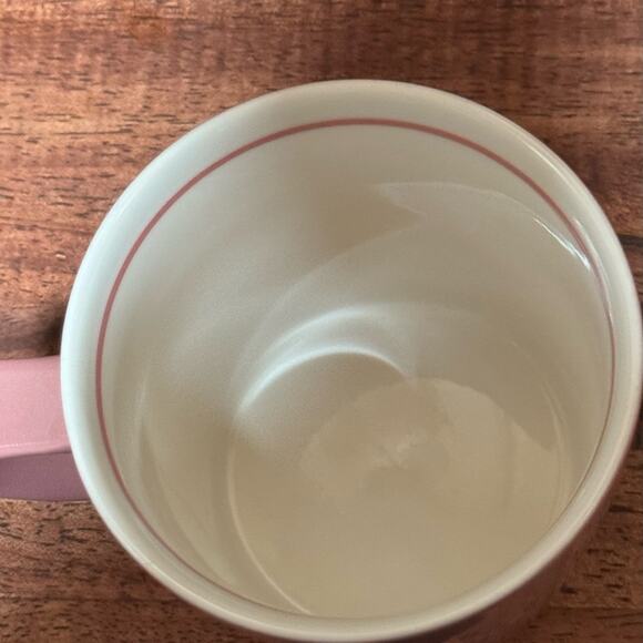 2004 Starbucks Spring Latte Rose Pink Large Coffee Mug - Picture 6 of 6